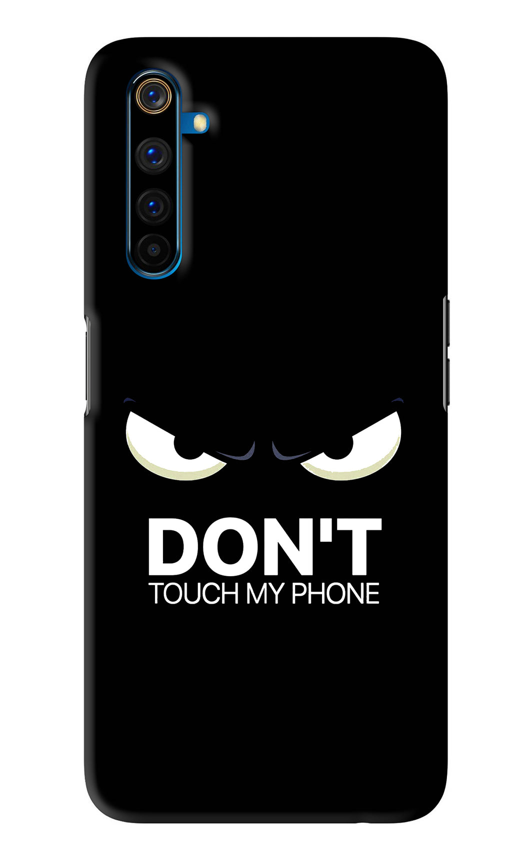 Don'T Touch My Phone Realme 6 Pro Back Skin Wrap
