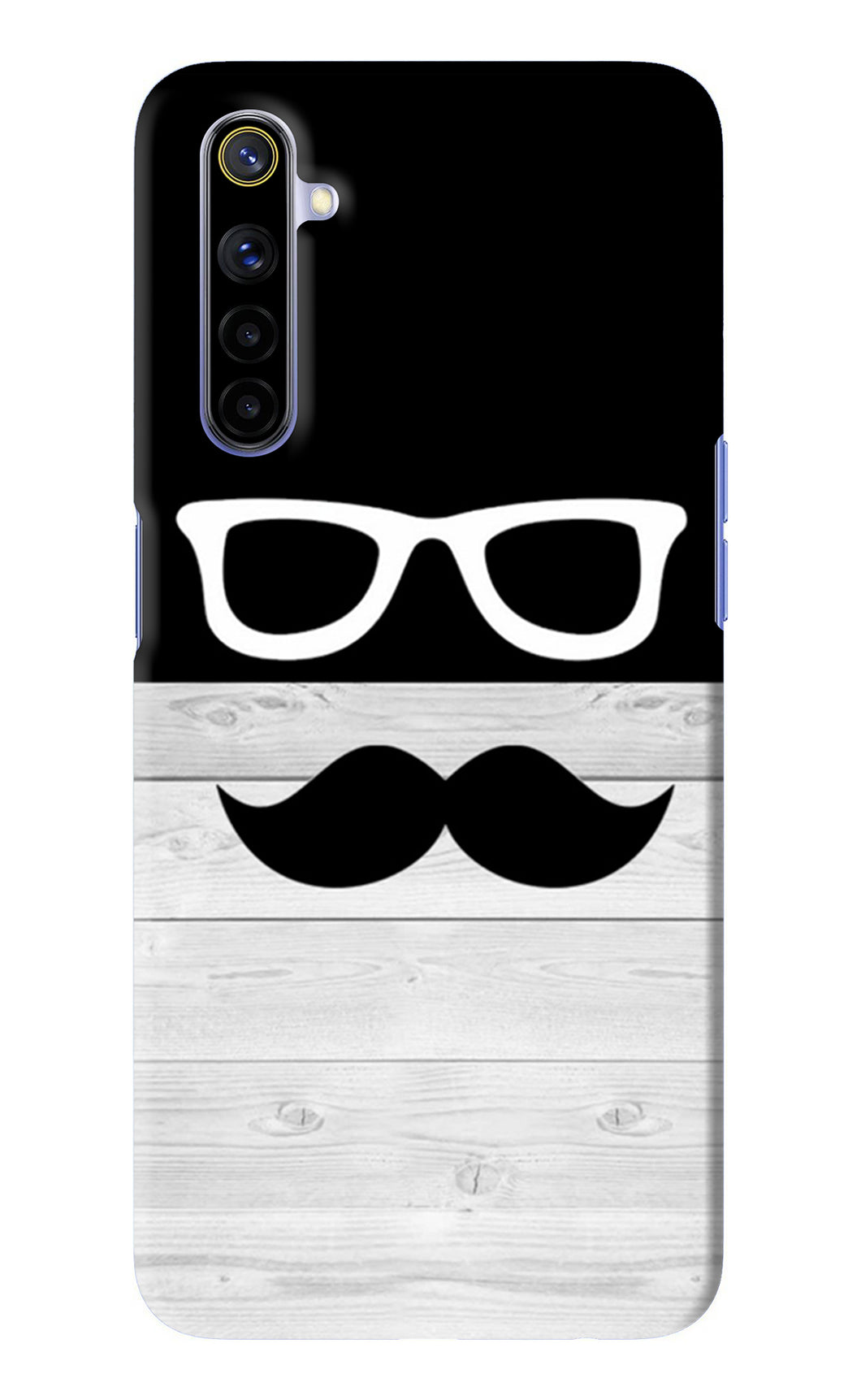 Mustache Realme 6i Back Skin Wrap