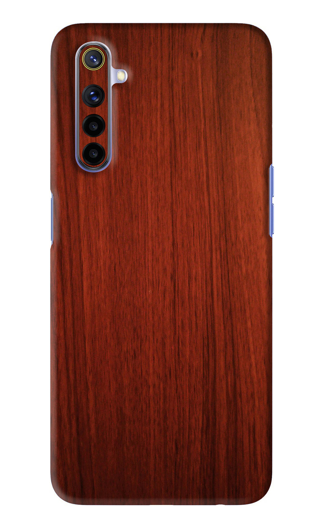 Wooden Plain Pattern Realme 6i Back Skin Wrap