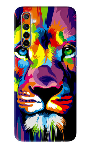 Lion Realme 6i Back Skin Wrap