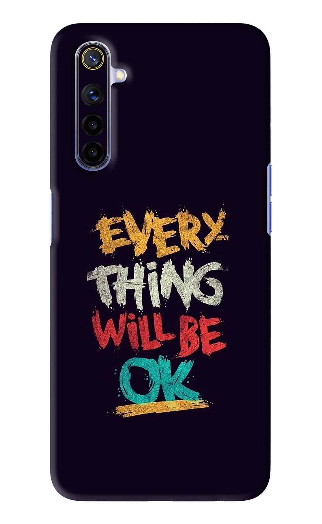 Everything Will Be Ok Realme 6i Back Skin Wrap