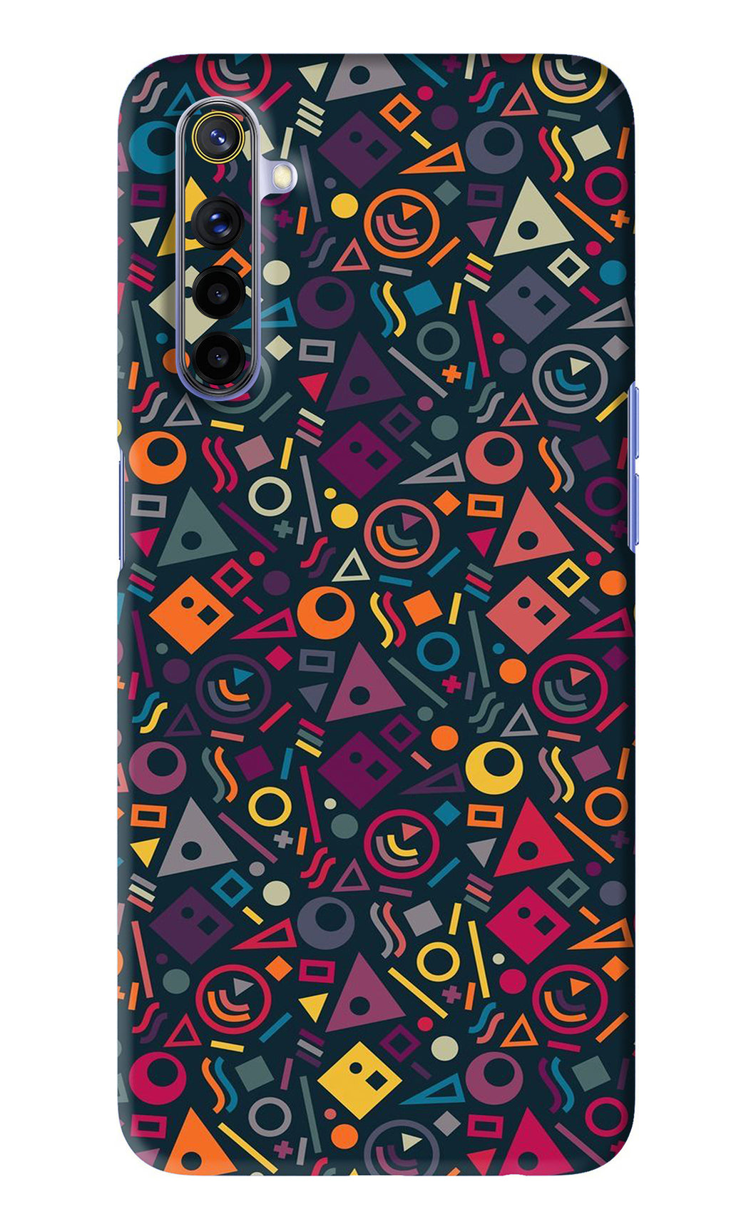 Geometric Abstract Realme 6i Back Skin Wrap