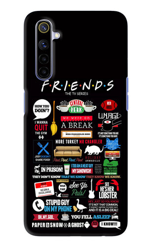 FRIENDS Realme 6i Back Skin Wrap