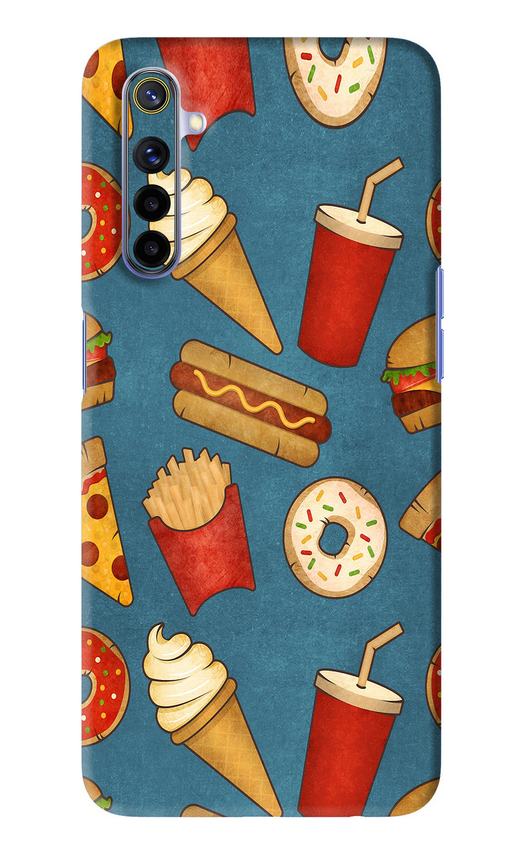 Foodie Realme 6i Back Skin Wrap