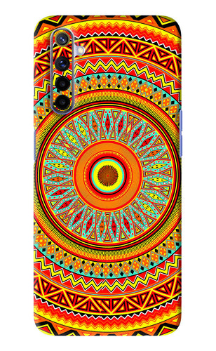 Mandala Pattern Realme 6i Back Skin Wrap
