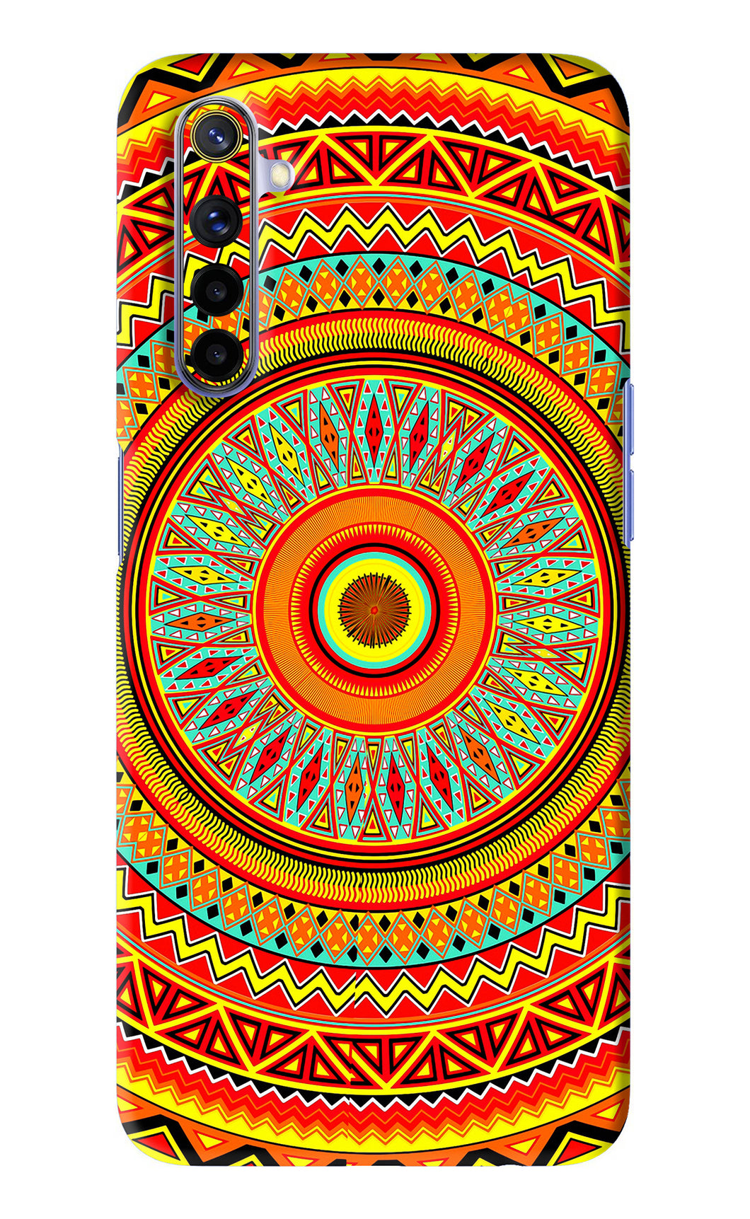 Mandala Pattern Realme 6i Back Skin Wrap