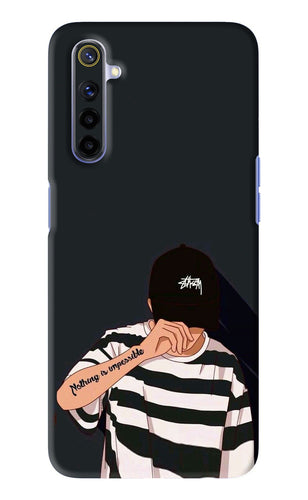 Aesthetic Boy Realme 6i Back Skin Wrap