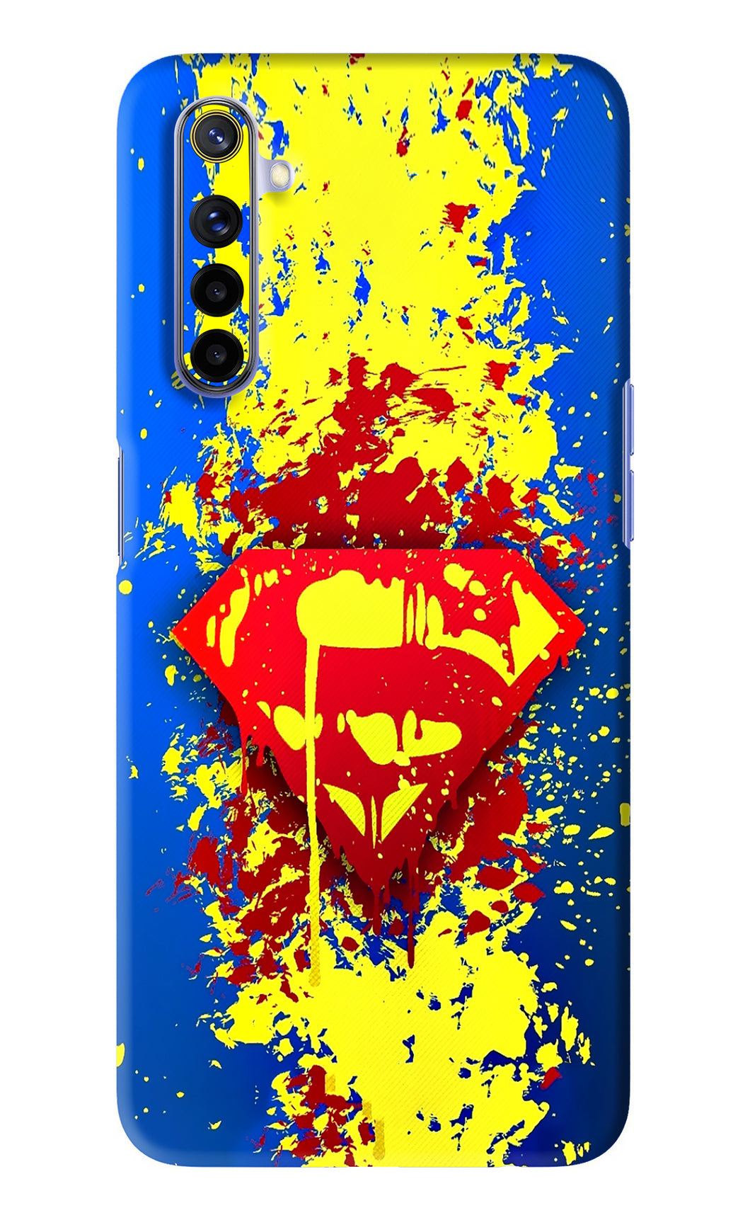 Superman logo Realme 6i Back Skin Wrap