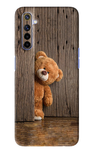 Teddy Wooden Realme 6i Back Skin Wrap