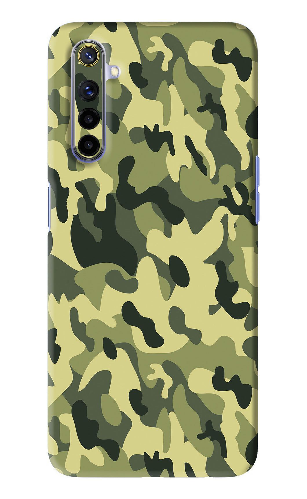 Camouflage Realme 6i Back Skin Wrap