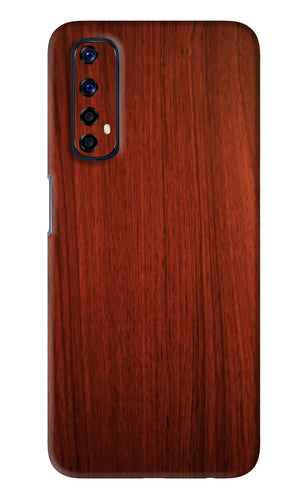 Wooden Plain Pattern Realme 7 Back Skin Wrap