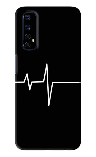 Heart Beats Realme 7 Back Skin Wrap