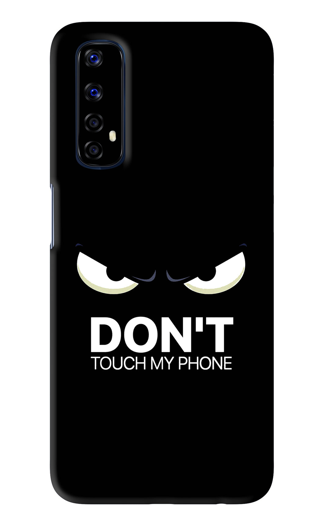 Don'T Touch My Phone Realme 7 Back Skin Wrap