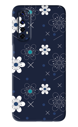 Flowers 4 Realme 7 Back Skin Wrap