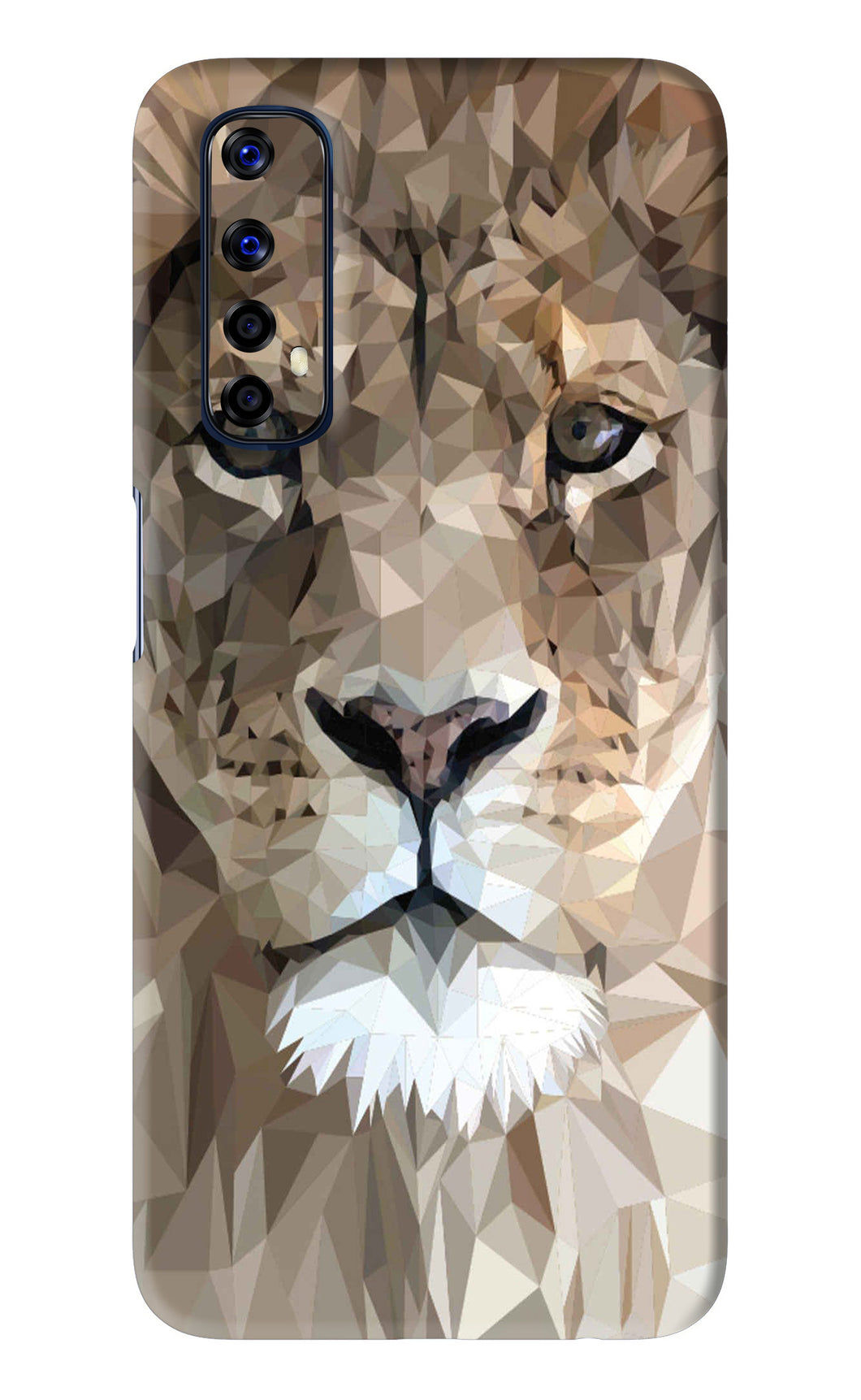 Lion Art Realme 7 Back Skin Wrap