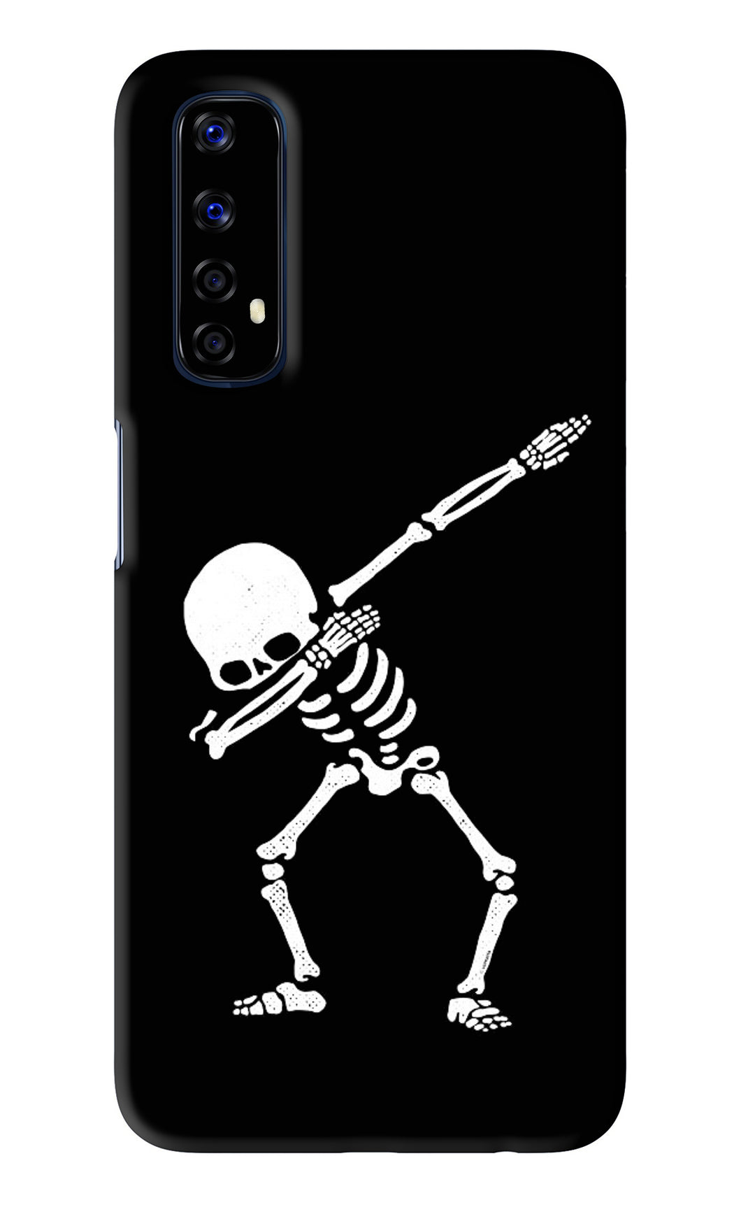 Dabbing Skeleton Art Realme 7 Back Skin Wrap