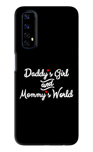 Daddy's Girl and Mommy's World Realme 7 Back Skin Wrap