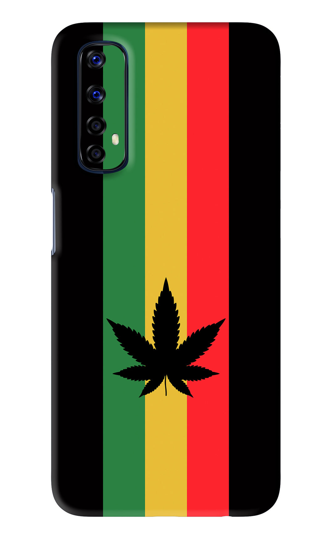 Weed Flag Realme 7 Back Skin Wrap