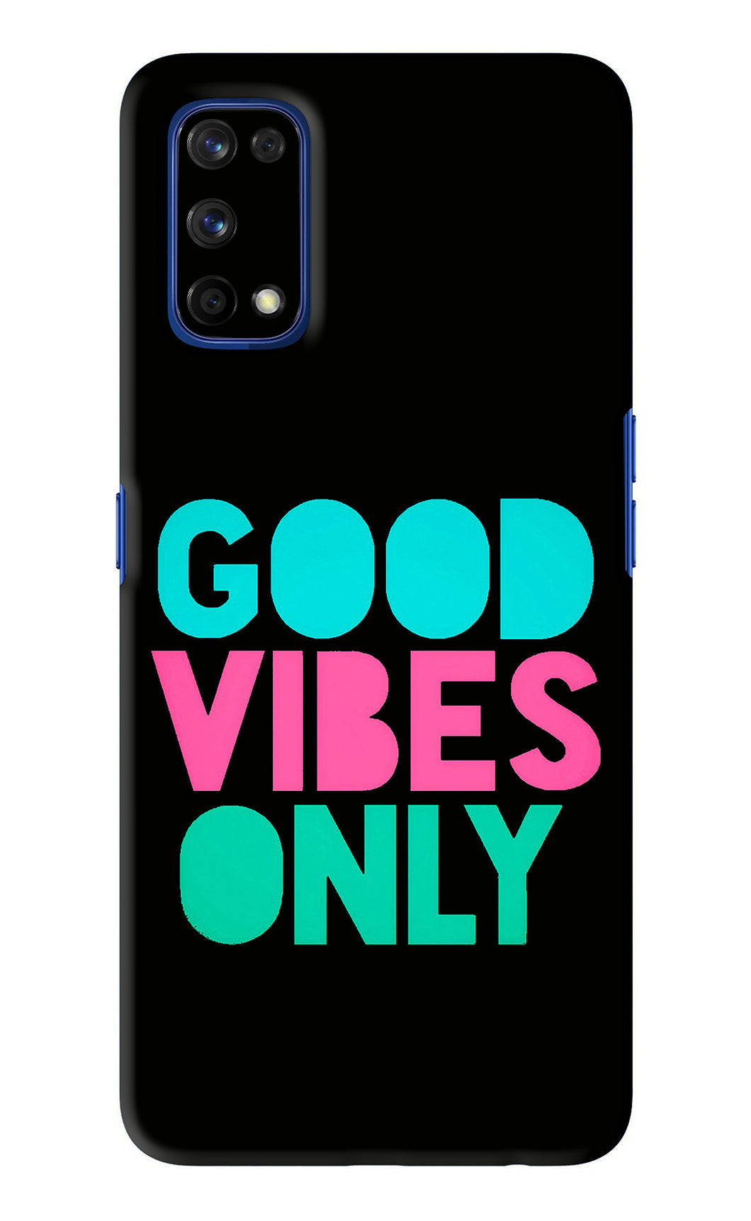 Quote Good Vibes Only Realme 7 Pro Back Skin Wrap