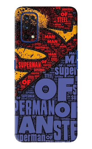 Superman Realme 7 Pro Back Skin Wrap