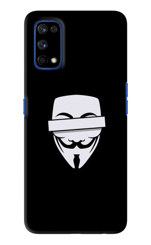 Anonymous Face Realme 7 Pro Back Skin Wrap
