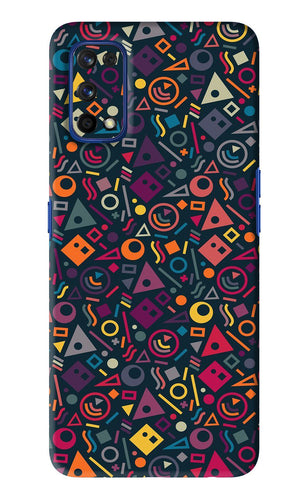 Geometric Abstract Realme 7 Pro Back Skin Wrap