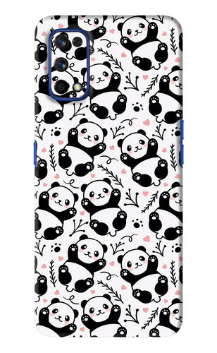 Cute Panda Realme 7 Pro Back Skin Wrap