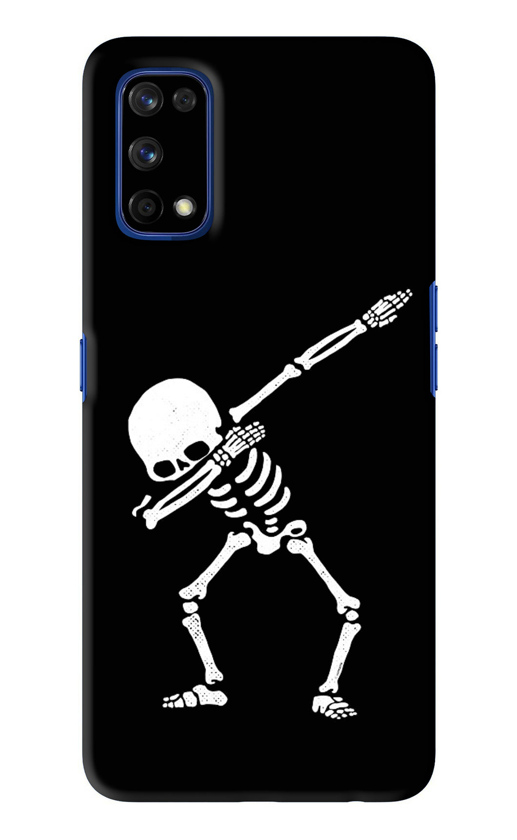 Dabbing Skeleton Art Realme 7 Pro Back Skin Wrap