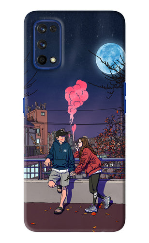 Chilling Couple Realme 7 Pro Back Skin Wrap