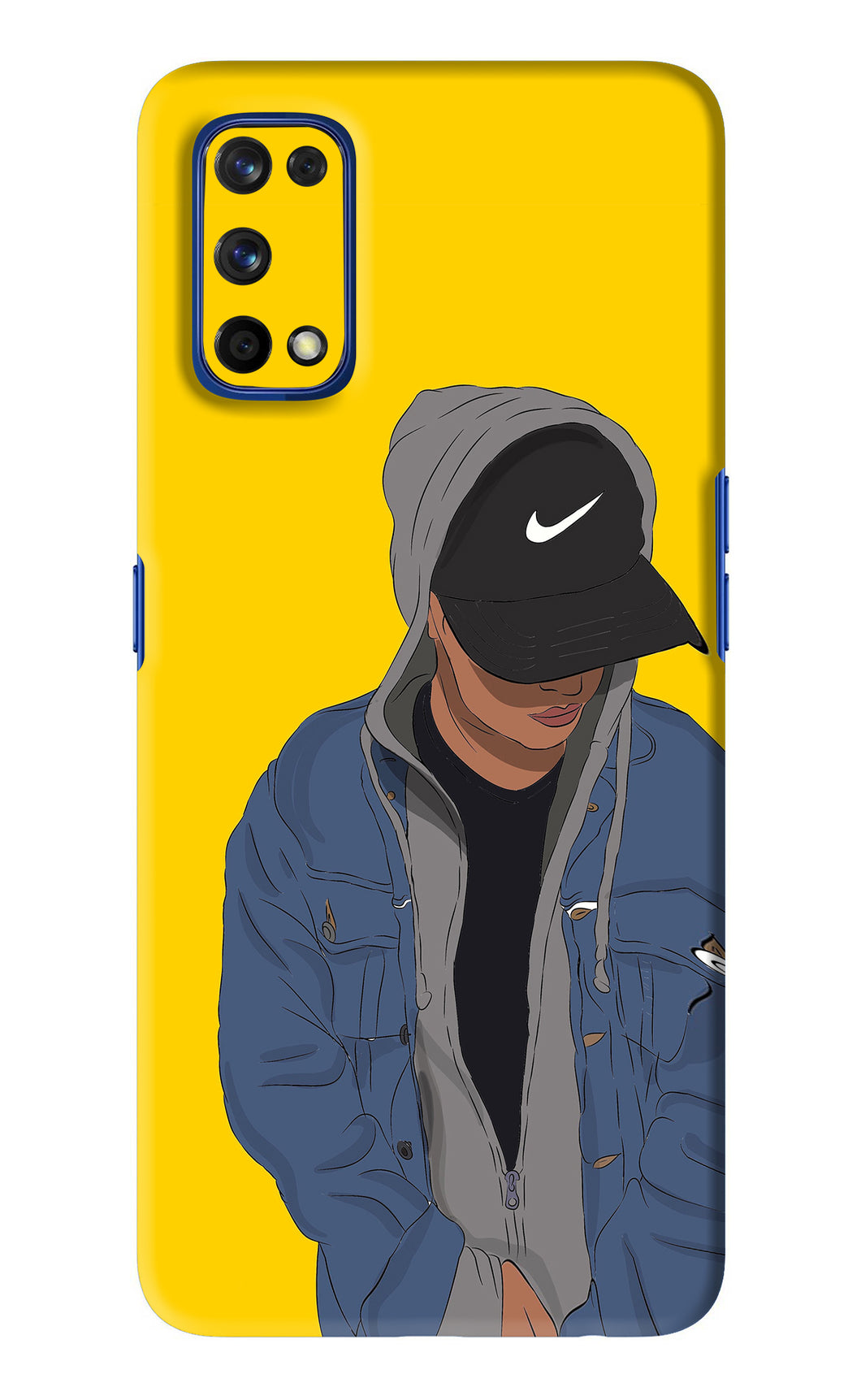 Nike Boy Realme 7 Pro Back Skin Wrap