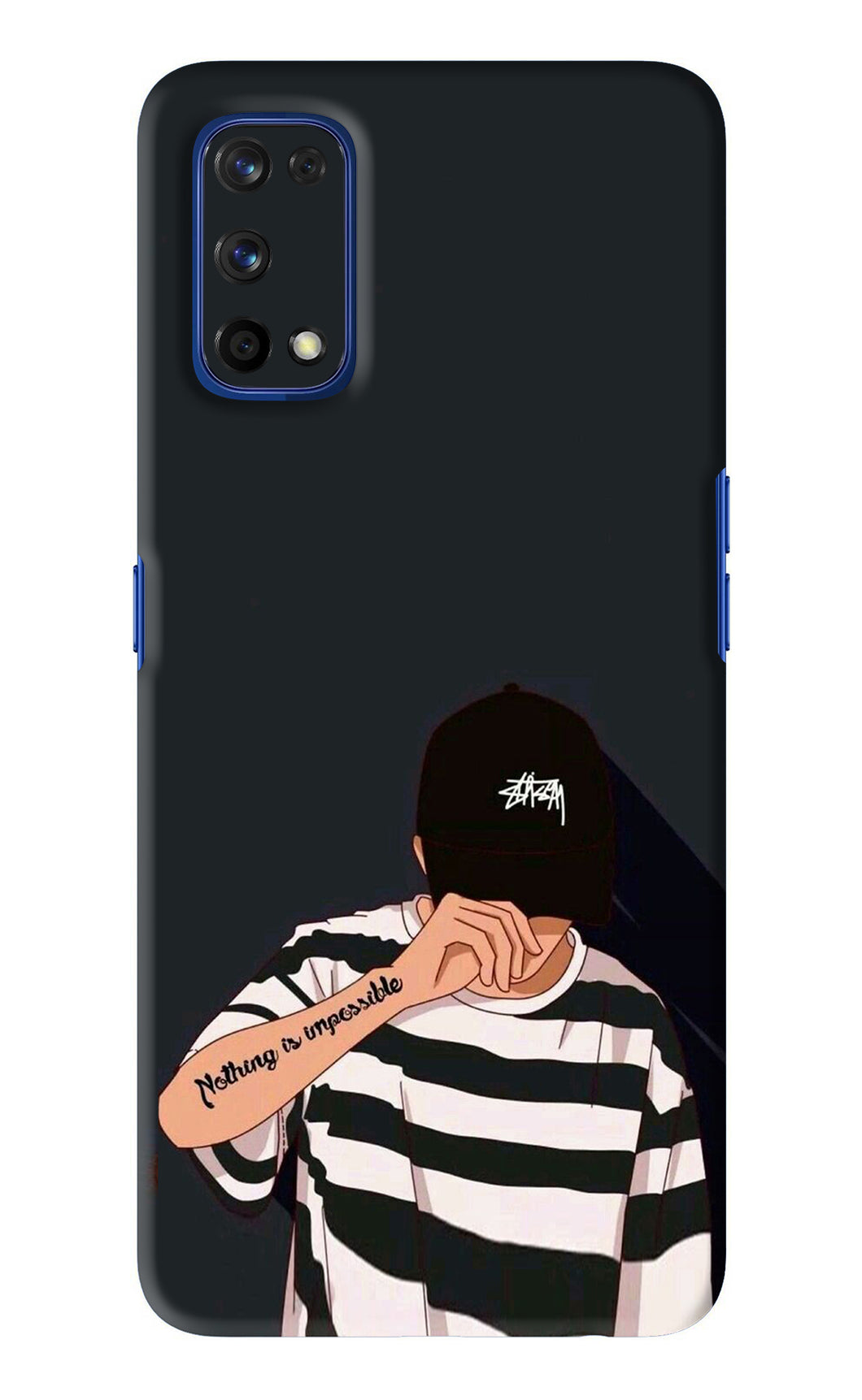 Aesthetic Boy Realme 7 Pro Back Skin Wrap