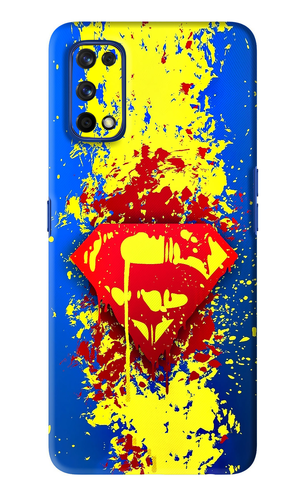 Superman logo Realme 7 Pro Back Skin Wrap