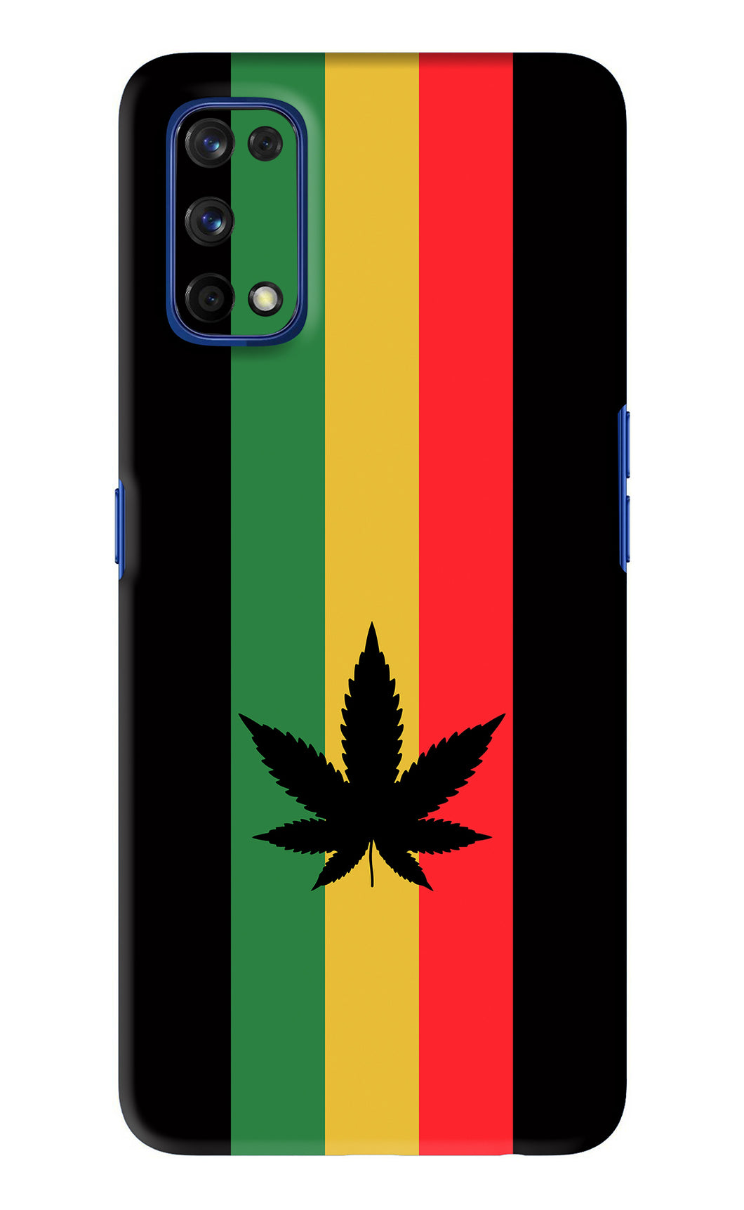Weed Flag Realme 7 Pro Back Skin Wrap