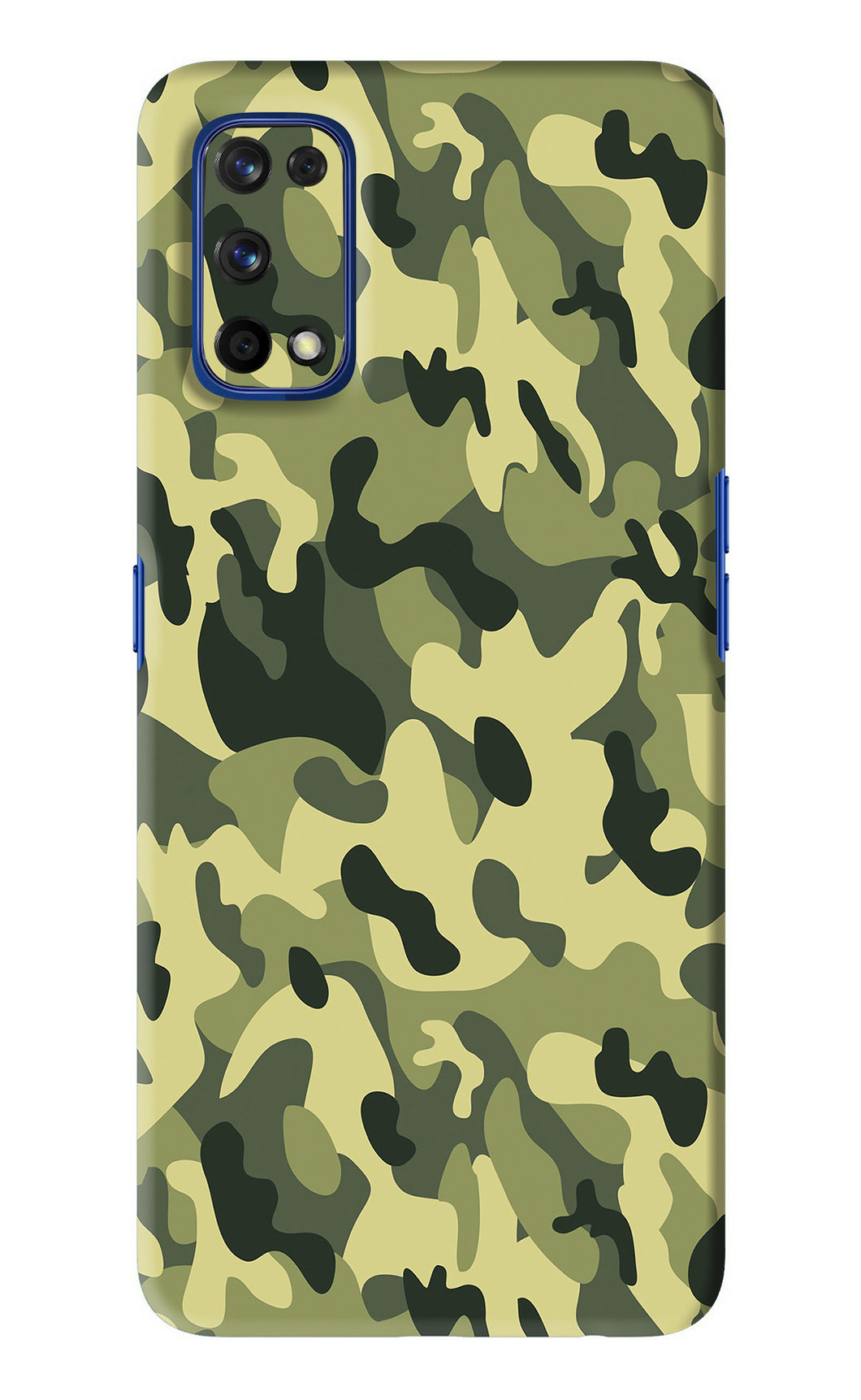 Camouflage Realme 7 Pro Back Skin Wrap