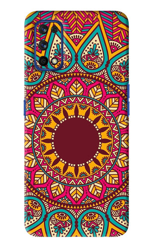 Mandala Pattern 1 Realme 7 Pro Back Skin Wrap