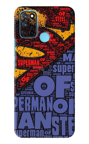 Superman Realme 7i Back Skin Wrap