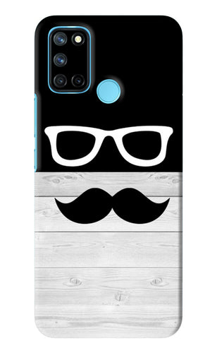 Mustache Realme 7i Back Skin Wrap