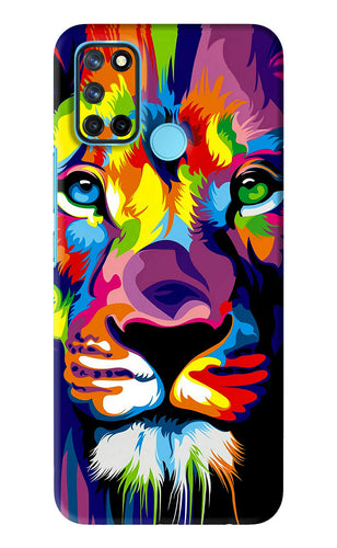 Lion Realme 7i Back Skin Wrap