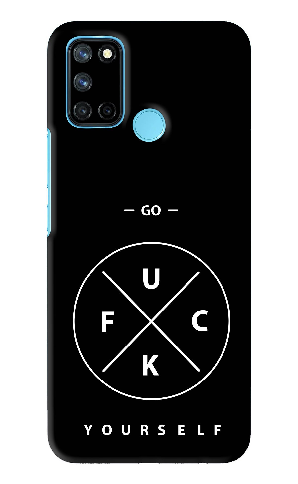 Go Fuck Yourself Realme 7i Back Skin Wrap