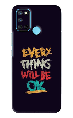 Everything Will Be Ok Realme 7i Back Skin Wrap