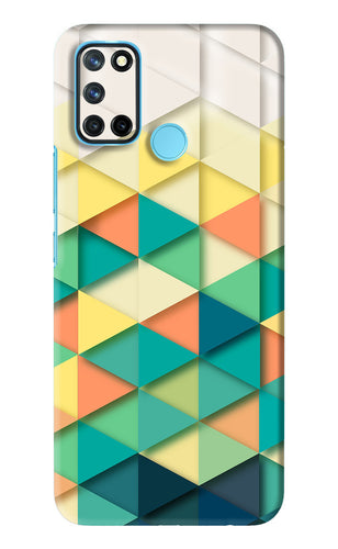 Abstract 1 Realme 7i Back Skin Wrap