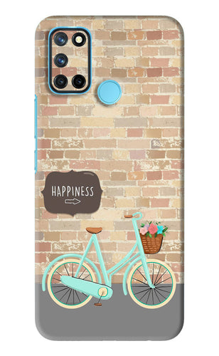 Happiness Artwork Realme 7i Back Skin Wrap