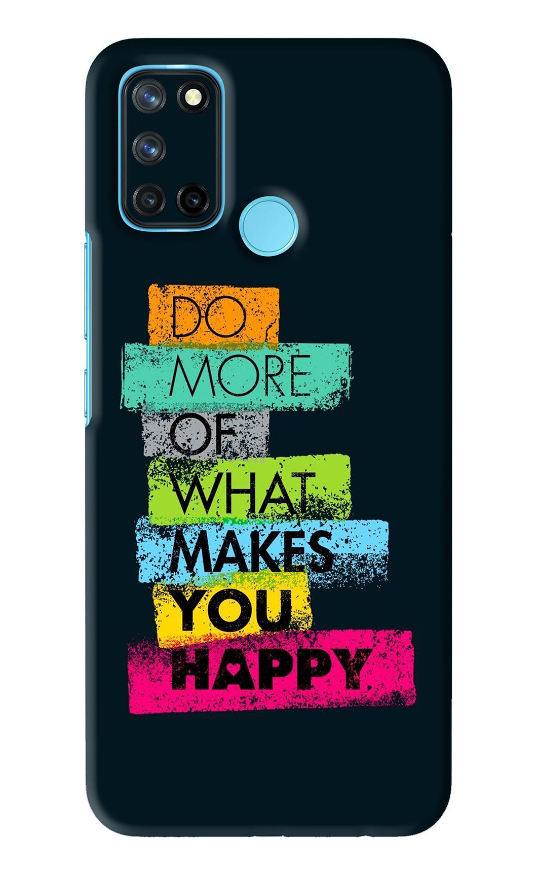Do More Of What Makes You Happy Realme 7i Back Skin Wrap