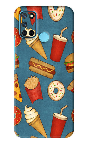 Foodie Realme 7i Back Skin Wrap