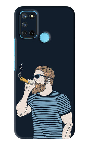 Smoking Realme 7i Back Skin Wrap