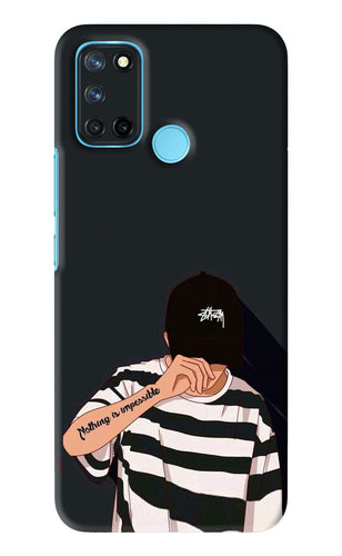 Aesthetic Boy Realme 7i Back Skin Wrap