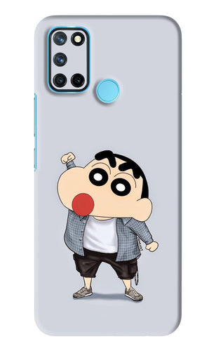 Shinchan Realme 7i Back Skin Wrap