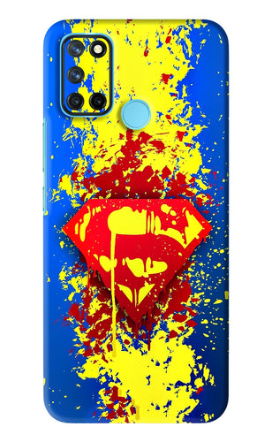 Superman logo Realme 7i Back Skin Wrap