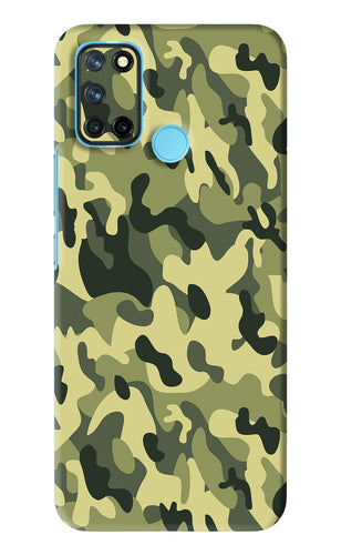 Camouflage Realme 7i Back Skin Wrap