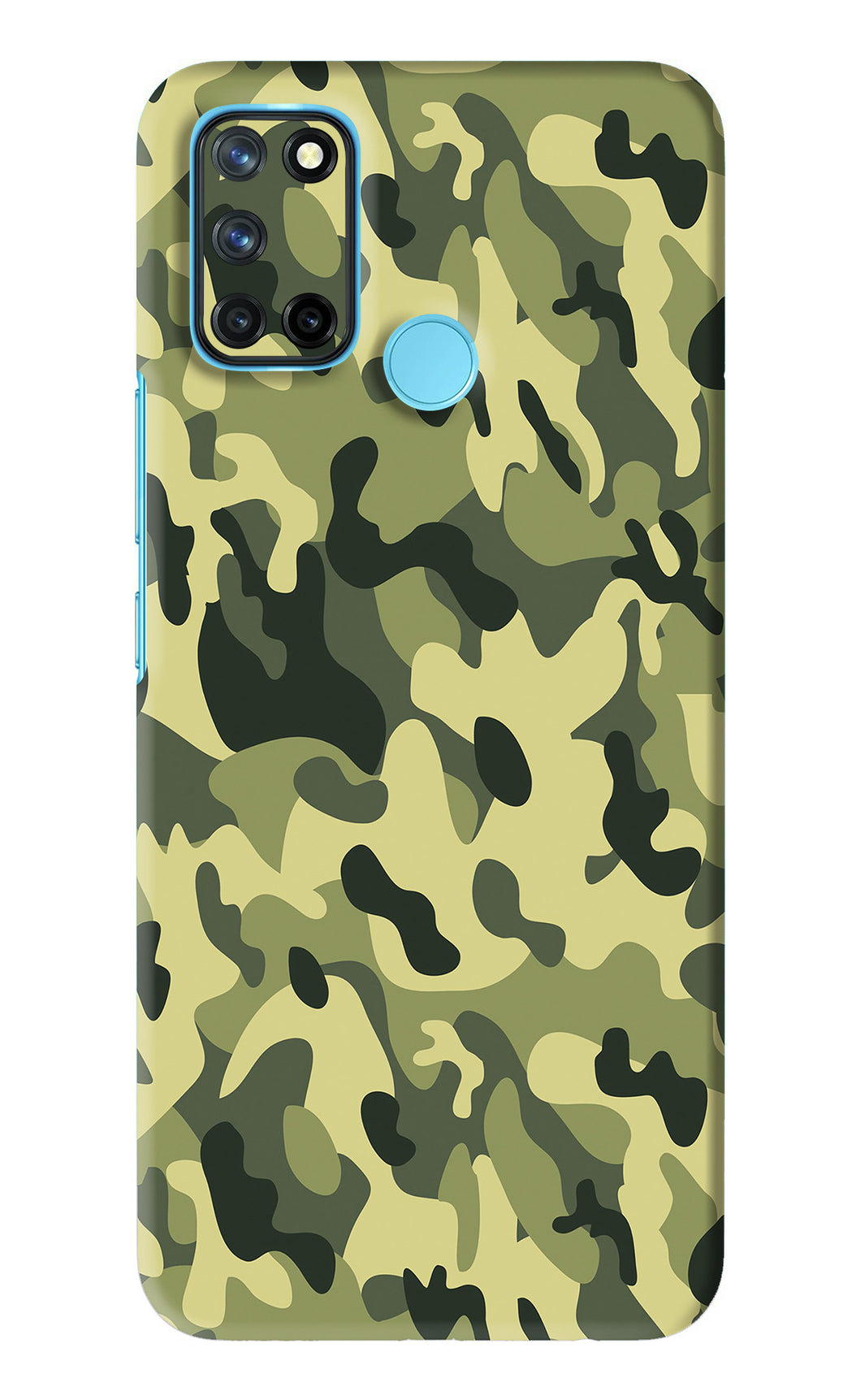 Camouflage Realme 7i Back Skin Wrap